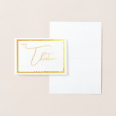 Elegant Foil Wedding Table Number Tent - THIRTEEN Folie Kaarten (Display)