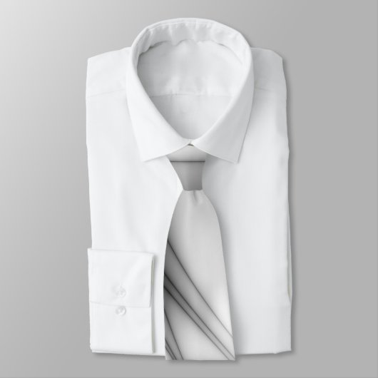 Elegant Folds of Black and White Stropdas (Gebonden)