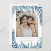 Elegant Foliage | Hanukkah Photo Collage Kaart (Voorkant)