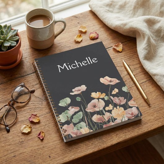  Elegant  foliage rustic botanical watercolour  Planner