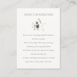 Elegant Foliage Star Wreattive Festive Jewelry Car Visitekaartje