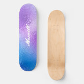 Elegant Folie Ombre verloop Persoonlijk Skateboard (Voorkant)