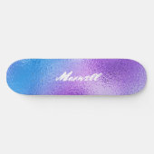 Elegant Folie Ombre verloop Persoonlijk Skateboard (Horizontaal)