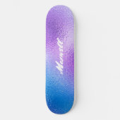 Elegant Folie Ombre verloop Persoonlijk Skateboard (Voorkant)
