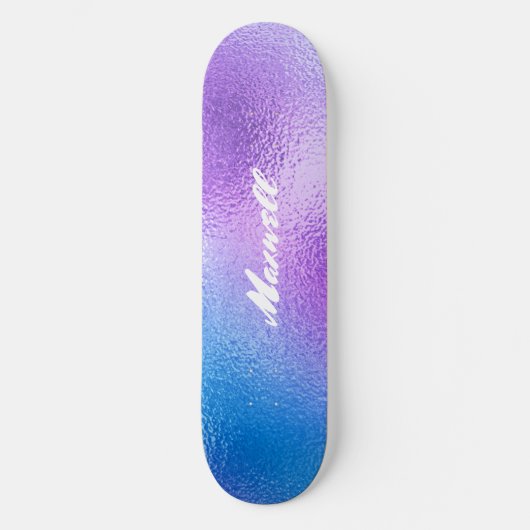 Elegant Folie Ombre verloop Persoonlijk Skateboard (Voorkant)