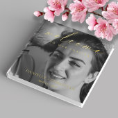 Elegant Folie Script Welkom op onze Forever Weddin Gastenboek