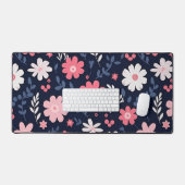 Elegant Folk Art Flower Bureaumat (Keyboard & Muis)