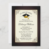 Elegant Formal Gold College-diploma Kaart (Voorkant)
