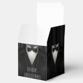 Elegant Formal Tuxedo Bachelor Party Bedankdoosjes (Geopend)