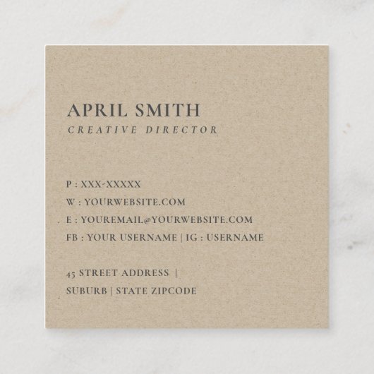 ELEGANT FORMEEL BLUSH PINK ROSE GOLD LOTUS FLORAL VIERKANTE VISITEKAARTJE (Achterkant)