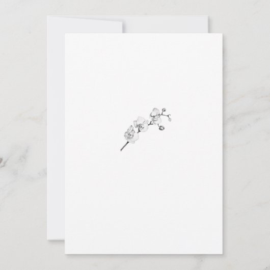 Elegant formeel Classic Gold Script-Vrijgezellenfe Kaart (Achterkant)