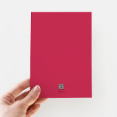 Elegant formeel roze weddenschap goud folie uitnodiging