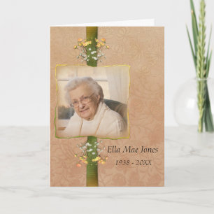 Elegant Foto bedankt voor je sympathie