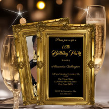  Elegant Foto Birthday Party Gold
