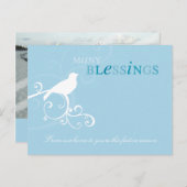ELEGANT FOTO BRIEFKAART :: Whimsicalbird 5A (Voorkant / Achterkant)