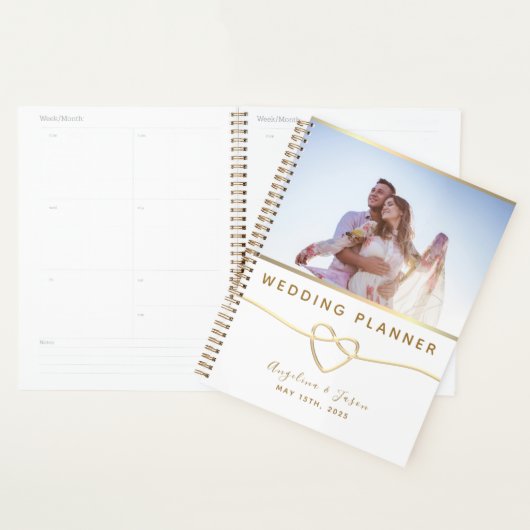Elegant Foto Bruiloft Planner (Display)