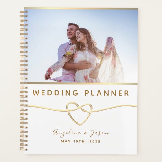 Elegant Foto Bruiloft Planner (Voorkant)