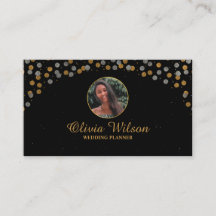 Elegant foto Bruin Glitter Black Modern
