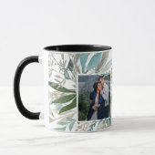 Elegant FOTO GIFTS - Greenery verliest waterverf Mok (Links)
