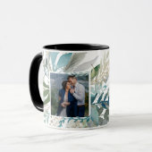 Elegant FOTO GIFTS - Greenery verliest waterverf Mok (Voorkant links)