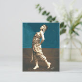Elegant  Foto Harem Dancer 1920s Briefkaart (Staand voorkant)