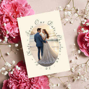 Elegant Foto Lijst QR Code Kaart