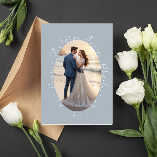 Elegant Foto Lijst QR Code Kaart