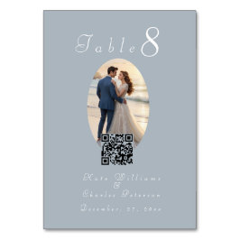 Elegant Foto lijst QR Code Tafel Kaart