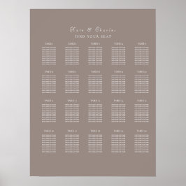 Elegant Foto lijst Qr Code zitgrafiek Poster