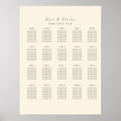 Elegant Foto lijst Qr Code zitgrafiek Poster (Voorkant)