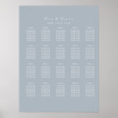 Elegant Foto lijst Qr Code zitgrafiek Poster (Voorkant)