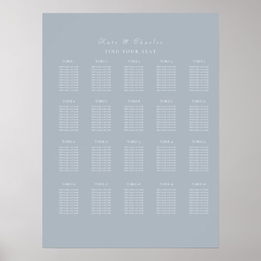 Elegant Foto lijst Qr Code zitgrafiek Poster (Voorkant)