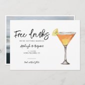 Elegant Foto Script Trouwen Save The Date (Voorkant / Achterkant)