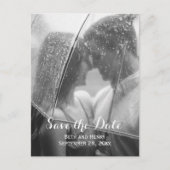 Elegant Foto slaat het Briefkaart Datum op (Voorkant)