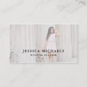 Elegant foto Visitekaartje (Voorkant)