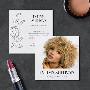 Elegant foto visitekaartje