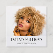 Elegant foto visitekaartje (Voorkant)