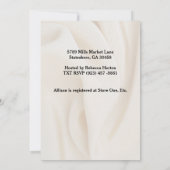 Elegant foto Vrijgezellenfeest Kaart (Achterkant)