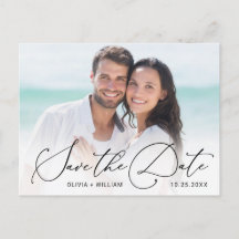Elegant FOTO Wedding Save the Date