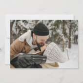  Elegant Fotobruiloft Kaart (Achterkant)