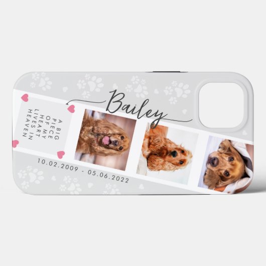 Elegant fotocollage met polaire poten Case-Mate iPhone case (Achterkant (horizontaal))