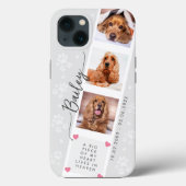 Elegant fotocollage met polaire poten Case-Mate iPhone case (Achterkant)
