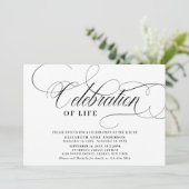 Elegant fotofeest in het leven  kaart (Staand voorkant)