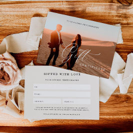 Elegant fotografie-cadeaubon | CadeauKaart