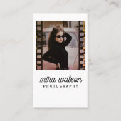 Elegant Fotografie Visitekaartje Design en socla (Voorkant)