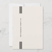 Elegant Fotostrip Graduparty Kaart (Achterkant)