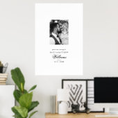 Elegant Fototeken In Wedding Guest Signing Poster (Thuiskantoor)