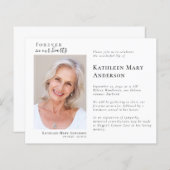 Elegant Fotoviering van de begrafenis van de herde (Voorkant / Achterkant)