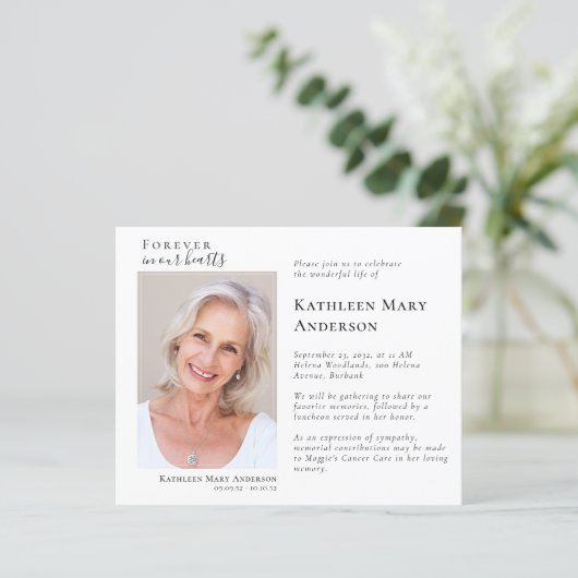 Elegant Fotoviering van de begrafenis van de herde (Staand voorkant)