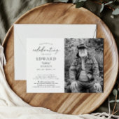 Elegant Fotoviering van de begrafenis van de herde Kaart